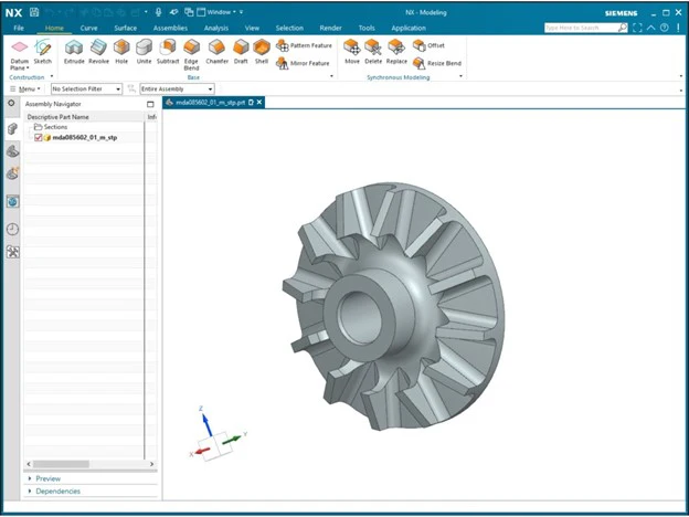 NX-CAD-software